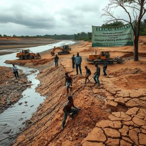 非法采砂团伙人员管理：打击非法采砂，保护生态环境